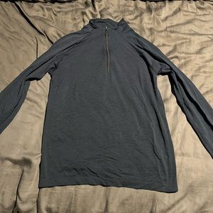 Metal vent tech half zip long sleeve true navy